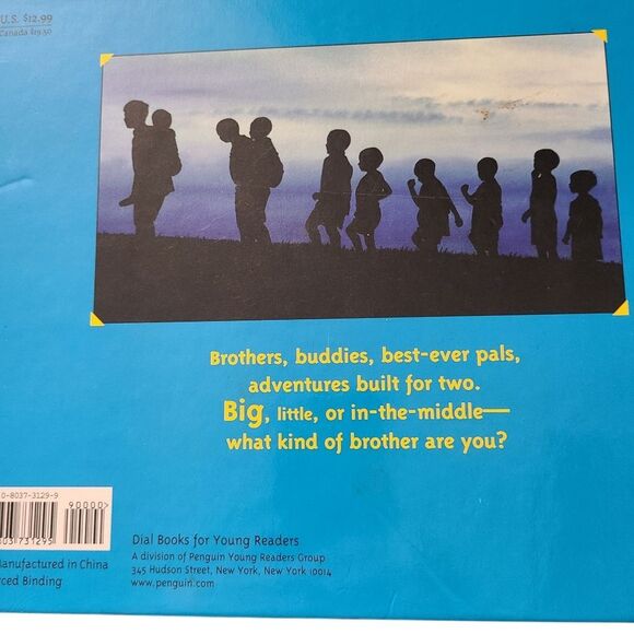 Big Brother, Little Brother Book Photographs Hardbound - Picture 6 of 8